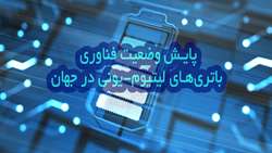 پایش وضعیت فناوری باتری‌های لیتیوم-یونی در جهان